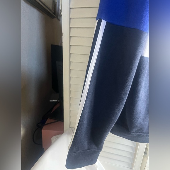 ADIDAS Men's Blue, White, and Black Zip-Up jacket - Picture 11 of 12